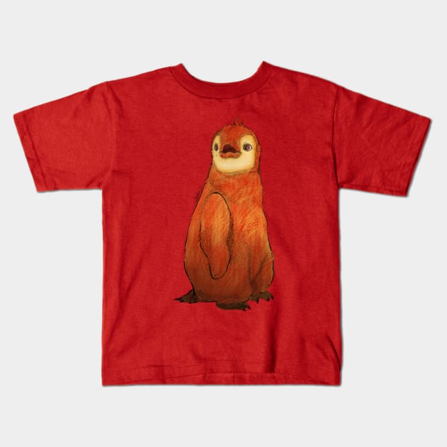 Sunny penguin Kids T-Shirt by Camiss